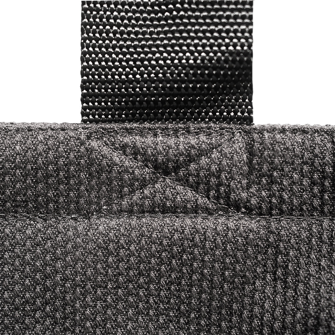 Close-up of reinforced stitching on JitzGripz Gi sleeve grip trainer